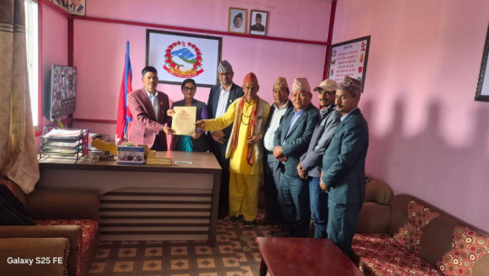 Locals submit Memorandum demanding budget allocation for completion of Katai-Seti highway link road in Doti
