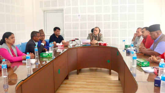 ​​​​​​​मुख्यमन्त्री शाहको अल्टिमेटमपछि एमाले मन्त्री बैठक छाडेर बाहिरिए