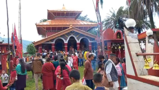Ashadhi Jatra begins at Tripurasundari Temple in Baitadi, devotees flock