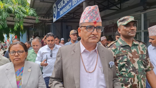 Chief Minister Bhatta to inspect Seti Provincial Hospital every 15 days