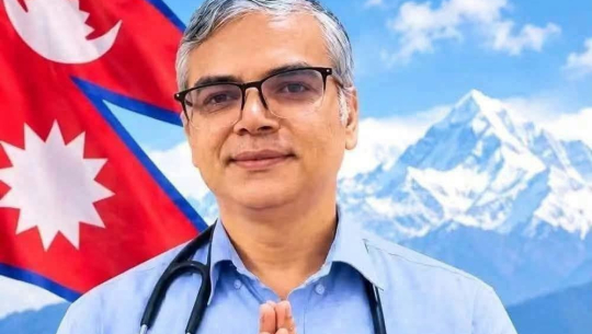 डा. प्रदीप मिश्रद्वारा कांग्रेसको केन्द्रीय सदस्यमा उम्मेदवारी घोषणा