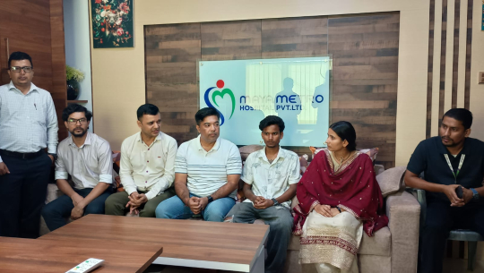 माया मेट्रो अस्पतालको मानवीय सेवा : गम्भीर घाइते भट्टको नौ लाख उपचार खर्च निःशुल्क