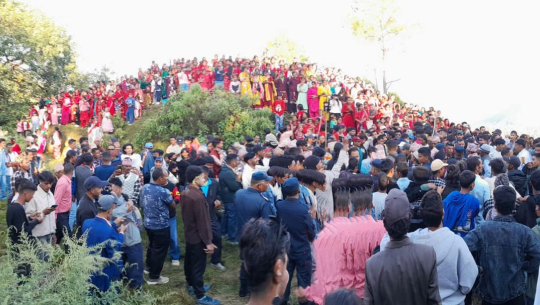 चार वर्षपछि लाग्यो निरौलीको ‘राजसी दसैँ’ मेला