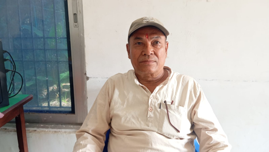 धनगढीका अर्जुन हमालले गरे कपडा बैंकलाई सहयोग
