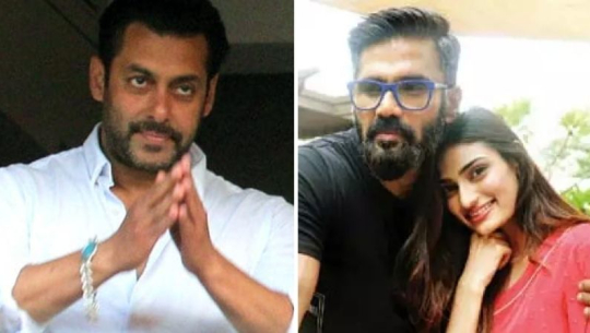 सलमानले मागे सुनिल शेट्टीकी छोरीसँग माफी
