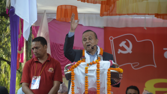 ‘हिंसा भड्काउने राजावादीका कमान्डरलाई प्रहरीले हतकडी लगाइसक्यो’