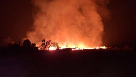 देशभर १६ आगलागीका घटना