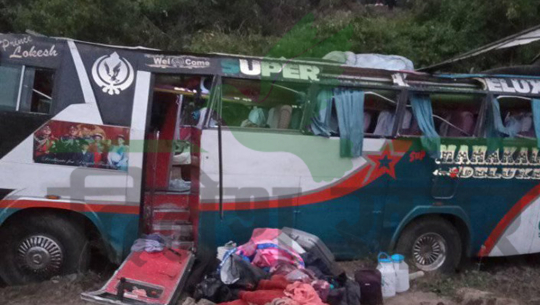 डोटीमा बस दुर्घटना, ३० जना घाईते