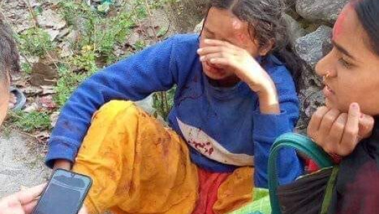 जीपको ठक्करबाट बझाङमा २ जना घाइते