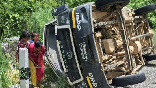 19 injured, three critical in force vehicle accident in Surkhet