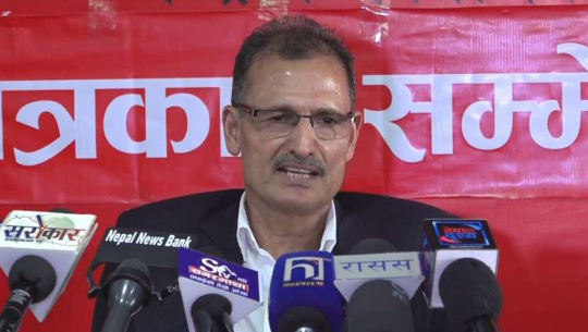 कूटनीतिक माध्यमबाट चीनसँग नक्साबारे कुरा गर्नुपर्छः माओवादी प्रवक्ता सापकोटा
