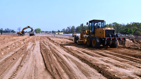 कञ्चनपुरको मझगाउँ विमानस्थलको काम २५ प्रतिशत मात्र