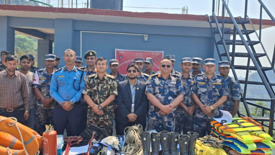 बैतडीमा अस्थायी मनसुन प्रतिकार्य बेस स्थापना