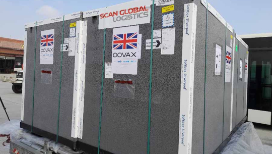 साढे ८ लाख बढी डोज एस्ट्राजेनेका खोप नेपाल आइपुग्यो