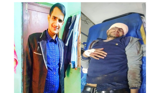 एमसीसीविरुद्धको प्रदर्शनमा डडेल्धुराका हेमराज अवस्थी घाइते