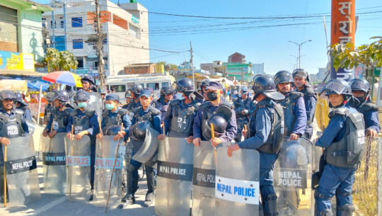 1,000 Security personnel deployed in Kailali as Dhangadhi tightens security for NCP rally