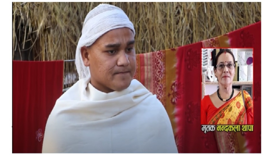 'बाघ देखेपछि मोटरसाइकल झन जोडले हाँके तर पछाडी बसेकी आमालाई झम्टेर लगिहाल्यो'