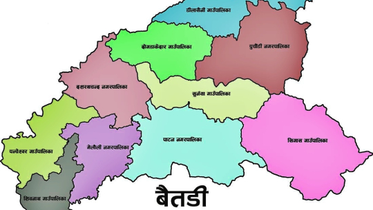 बैतडीमा अंशबण्डा र कित्ताकाटको काम रोकियो