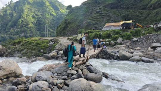२५ वर्षमा पनि पूरा भएन मार्तडी–कोल्टी सडक, दुई सातादेखि फेरि अवरुद्ध