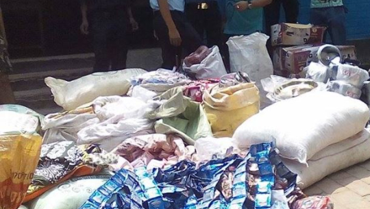 कञ्चनपुरबाट भन्सार छलीका सामान बरामद   