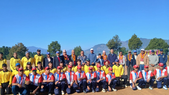  बैतडीमा बिडिसिए कपः एकदिवसीय क्रिकेट सुरु