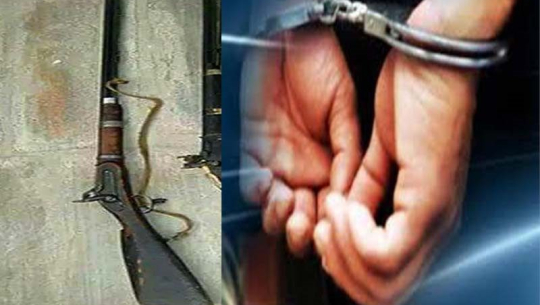 अछाममा भरुवा बन्दुक र जंगली जनावरको छालासहित २ जना पक्राउ