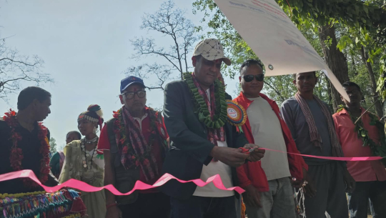 थारु समुदायको परम्परागत खेल ‘भोदी’ सुरु, युवा र अगुवाहरुले संरक्षणमा जोड