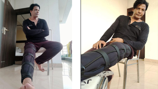 एक्सन खिच्दा विराज भट्ट घाइते, सुटिङ रोकियो