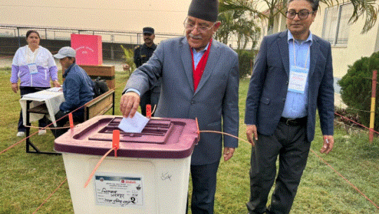 देश समृद्धिको मार्गमा अग्रसर हुने संयोजक दाहालको विश्वास