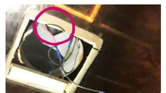 होटलको शौचालयभित्र क्यामेरा भेटिएपछि...