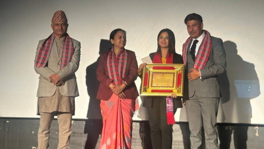 सात महिला चलचित्रकर्मी सम्मानित