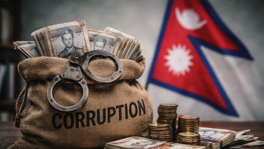 भ्रष्टाचार अवधारणा सूचकाङ्कमा नेपाल दुई स्थान तल, १०९औँ स्थानमा झर्‍यो