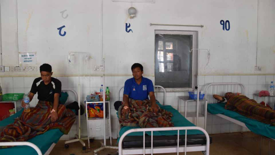 झाडापखालाबाट बिरामी हुनेको संख्या १ सय ६० पुग्यो