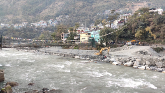 भारतको खलङ्गा बगाउने योजनामा 'ब्रेक' 