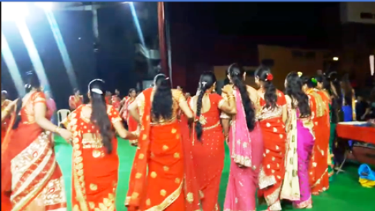 भारतको तेलंगनामा गौरा र तीजसंगै मनाईयो