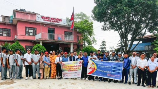 सङ्खुवासभामा डेङ्गी नियन्त्रण अभियान