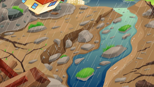 अबिरल वर्षाका कारण डडेल्धुरामा तीनवटा घर भत्किदा ४ लाख बढीको क्षति 