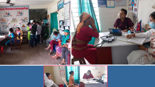 धनगढी उपमहानगरको निःशुल्क विशेषज्ञ वडा स्वास्थ्य क्लिनिकबाट १ लाख ३३ हजारले सेवा लिए 