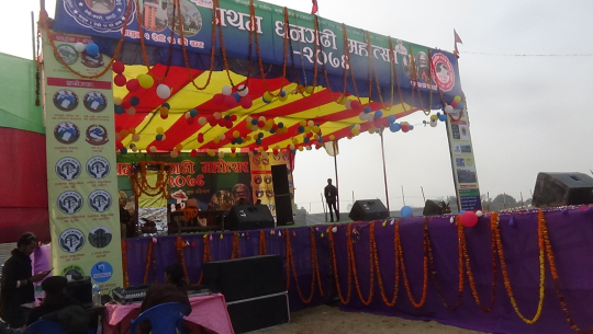 धनगढी महोत्सवको तेश्रो दिन, स्थानीय कलाकारको प्रस्तुती