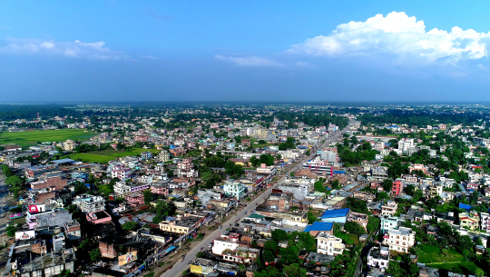 आयोजना लागु भएको शहर धनगढी, फोटो सौजन्य : एडभेन्चर वेष्ट होलीडेज धनगढी