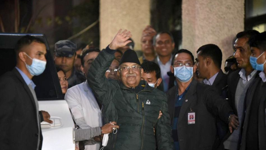 प्रधानमन्त्री ओली अस्पताल भर्ना