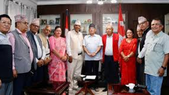ज्येष्ठ नागरिकका माग पूरा गर्न सहयोग गर्ने अध्यक्ष दाहालको प्रतिबद्धता