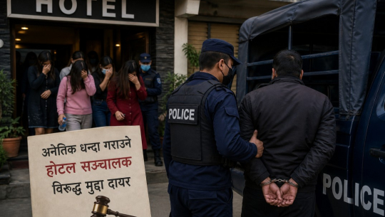 धनगढीका ६ होटल सञ्चालकविरुद्ध अनैतिक धन्दा गराएको अभियोगमा मुद्दा