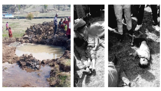 बझाङमा डुबेर दुई बालबालिकाको मृत्यु, खाल्डोमा जमेको पानी बन्यो काल