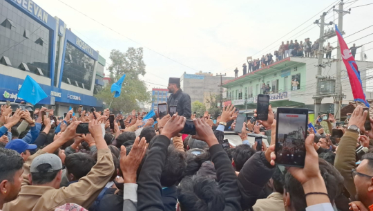 Balen Shah heads to remote hill districts of the far west for election campaign