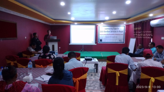 तालिम प्राप्त स्वास्थ्यकर्मीबाट मात्र गर्भपतन गराउन सुझाव