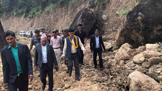 मुख्यमन्त्रीद्धारा फाष्ट ट्रयाकको अनुगमन