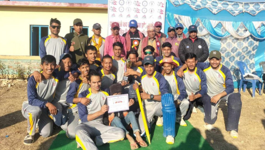 बझाङलाई प्लेट च्याम्पियनसिपको उपाधि