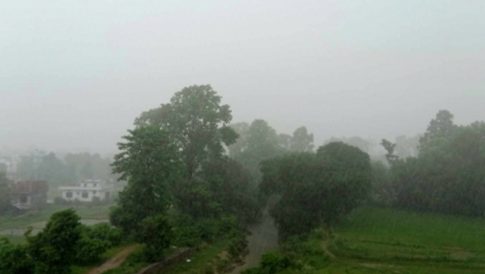 आज यी चार प्रदेशमा भारी वर्षाको सम्भावना
