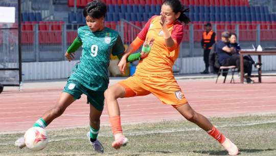 साफ महिला च्याम्पियनसिपः बङ्गलादेशसँग भारत पराजित